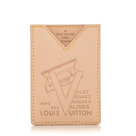 louis vuitton vachetta voyages card holder|louis vuitton card holder filter.